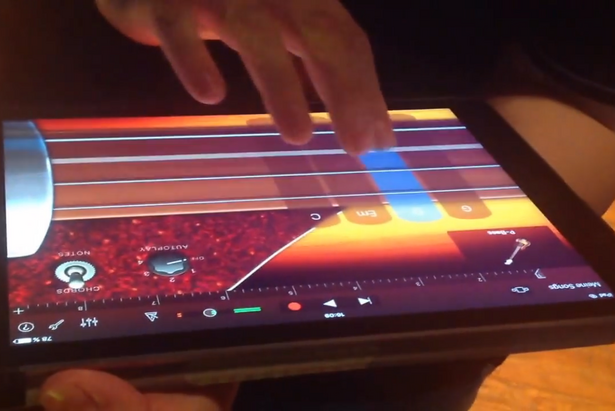 GarageBand-App-E-Gitarre