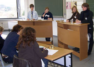 Schulverbundfinale Sek. I am HWG mit Tim Riek (1.v.l.) 100_4490_01